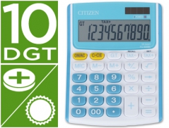 Calculadora Citizen FC500BL Branco/Azul Claro 10 Digitos(Un)