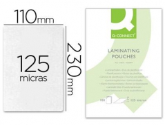 Bolsa Plastificar  (110mmx230mm) 125mic (100Un)