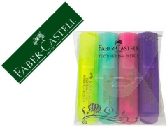 Marcador Faber Castell Fluorescente Cores Sortidas (4Un)