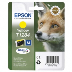 Epson C13T12844010 (T1284) Tinteiro Amarelo Stylus S22/SX125