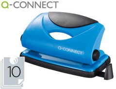 Furador Q-Connect 10Fls Azul (Un)