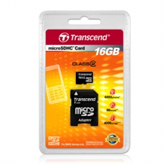 Cartao Memoria Transcend Micro 16GB (SD 2.0)