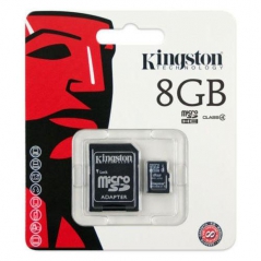 Cartao Memoria Kingston Micro SD 8GB (Un)