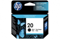 HP C6614D (Nº20) Tinteiro preto HP Deskjet 610C/615C/640C/65