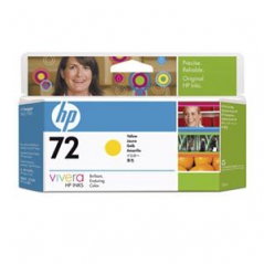 HP C9373A (Nº72) Tinteiro Amarelo T610/T1100 Alta Capacidade