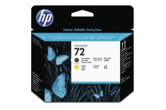 HP C9384A (Nº72) Cabeca Impressao Preto Mate/Amarelo T610...