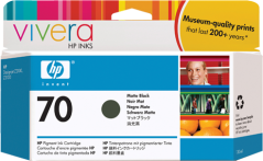 HP C9448A (Nº70) Tinteiro Preto Mate Z2100/B8800/B9180 130ml