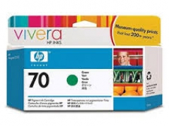 HP C9457A(Nº70) Tinteiro Verde Designjet Z2100/Z3100..130ml