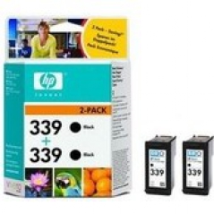 HP C9504E (Nº339x2) Pack 2 Tinteiros Preto HP C8767E