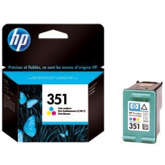 HP CB337E (Nº351) Tinteiro 3 Cores C5280/J5780/D4260 ~170