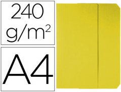 Pasta Classificadora Cartolina(240mmx320mm)240gr Amarelo(Un)