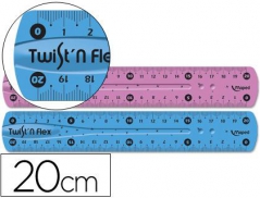 Régua Maped Plástico Flexível 20 cm (Un)