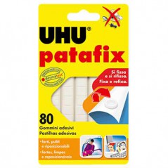 UHU Fixador Patafix Amarelo 80 Pastilhas (Art 40498)