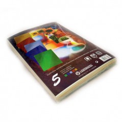 Cartolina A4 235gr 5 Cores Metalizadas Sortidas (50Fls)