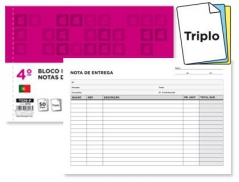 Bloco Impresso Notas de Entrega Triplicado T329-P 155x215 mm (Un)