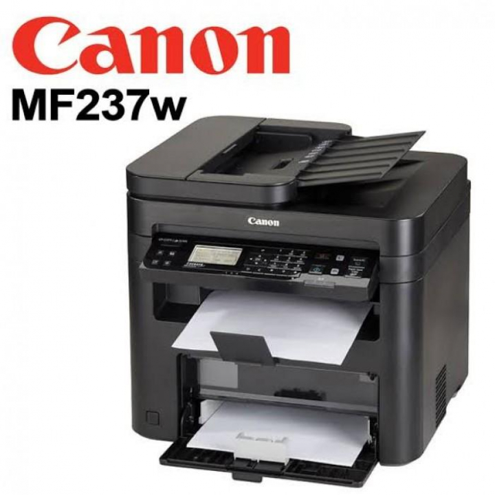 Impressora Canon MF237W Multifunções Laser Preto Fax Wireless Touch P